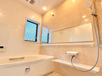 バスルームリフォーム 使い勝手がよく快適なバスルームと洗面所